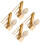 4St Massief Finials Khaki - Decoratieve Trappost Koppen 1