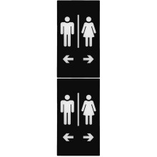2Pièces Panneaux Acryliques Pour Toilettes Et Lavabos En