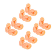8Paren Flexibele Siliconen Oormodellen Voor Sieraden Tonen En Oefening