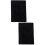 2Pièces Planner Portable Noir Agenda 2024 1