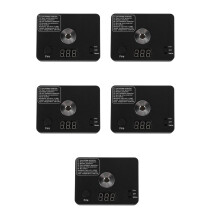 5St Precieze Ohm Weerstand Tester Tool Zwart Voor Elektriciens