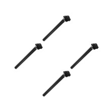 4St Duurzame Aluminium Schokdempende Zadelpen Outdoor Gebruik