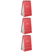 3St Rood Bureaukalender Staand Papier Decoratief Desk Accessoire