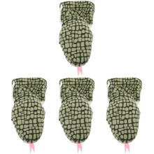 4St Groene Handpop Voor Verhalen En Decoratie