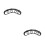 2St Gitaar Finger Stretcher Elastisch Gitaar Oefentool Zwart 1