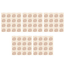 500St Beige Katoenen Handmade Labels Voor Naaien En DIY Decoratie