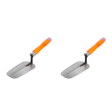 2St Plat Afwerkingsgereedschap Rvs Met Ergonomische Handvat