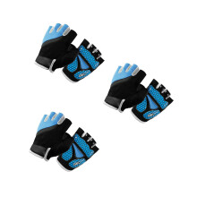 3Paren Paar Sportieve Outdoor Half Finger Handschoenen Antislip