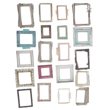 35St Retro Art Scrapbook Stickers Papier Zelfklevend Voor Dagboeken