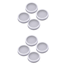 8St Rvs Sprouting Lids Voor Zaden Kiemen En Kruidenstrooier Zilver