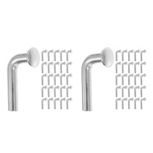 140St Heavy Duty Pallet Rack Pins Zilveren Ijzeren Veiligheidsclip