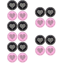 20St Auto Bekerhouder Inleggers PVC Ronde Assorti Kleuren Elegant