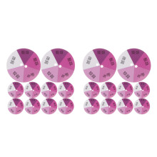 40St Uv Herkenningskaarten Draagbaar Violet Plastic Voor Uv-Onderzoek