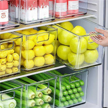 2X Refrigerator Storage Box Food Grade Drawer-Style Fresh-Keeping Box Special Food Vegetable and Fruit Storage Box