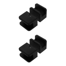 4St Zwarte Rubber Jackstand Hoezen Voor Bescherming En Slijtvastheid