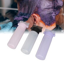 3 Colors Hair Coloring Oil Bottle 150ml with Comb & Scale for Salon