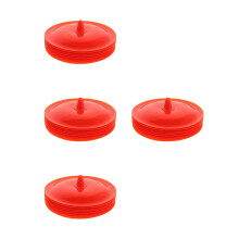 32St Plastic Potdeksels Rood Voor Kinderpot En Emmer Vervanging