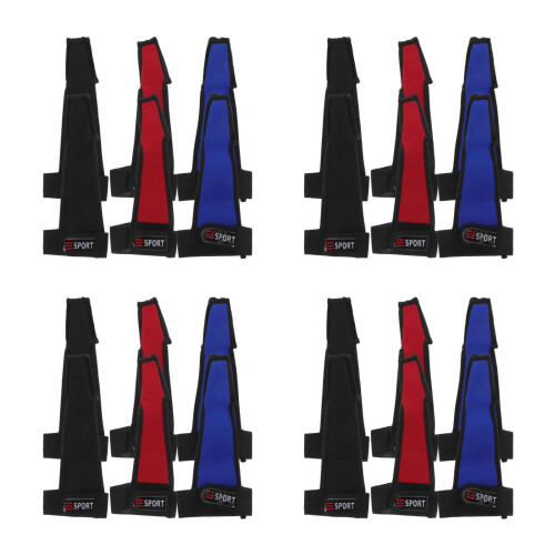24Pièces Protection Doigt Pour Poignet Réglable Coloré