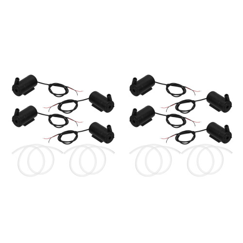 8St Mini ABS Waterpomp Aquarium, , Draagbare Dompelpomp