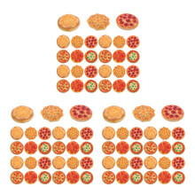 180St Miniatuur Poppenhuis Pizza Multi Kleur Resin Voor Creatief