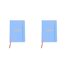 2St Sky-Blauwe Pocket Planner Van Voor Dagelijks Werk En Thuis