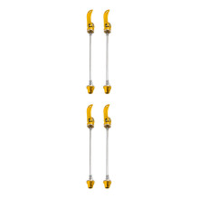2Paren Gouden Quick Release Fietsassen Sterk Aluminium Mountainbike