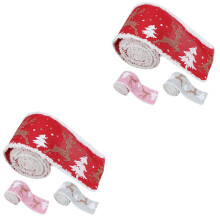 6Rouleaux Rubans Décoratifs Noël Couleurs Variées Pour DIY