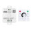 2X and-SP636E SPI DC5-24v Monochrome Controller with and-RC1 Remote Control Support 2.4G Touch Remote Control 2