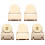 20 Stuks Plastic Mini Trompetten Kinderaccessoire 1