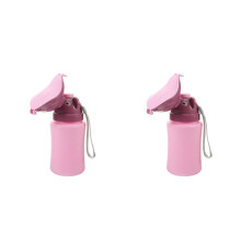 2St Kinderreispotje Pink ABS Materiaal Draagbaar En