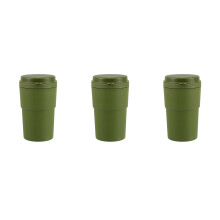 3St Praktische Groene Auto Asbak Mini Pbt+abs Met