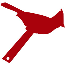 4St Rood Vogelvorm Mailbox Pick Brievenbus Decoratie Voor Buiten