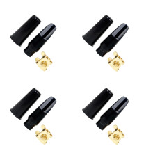 4Sets Alto Sax Accessoires Set Met Ligatuur En Plastic Kappen