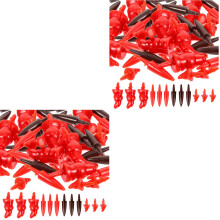 400St DIY Sneeuwman Van Plastic Voor Kerstversiering