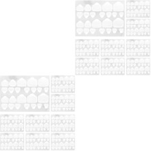 Doorzichtige Nagelstickers Voor Beauty En Party Met Extra Grip