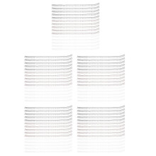 150St Nylon Doll Strips Assorti Kleuren Voor DIY En -Up
