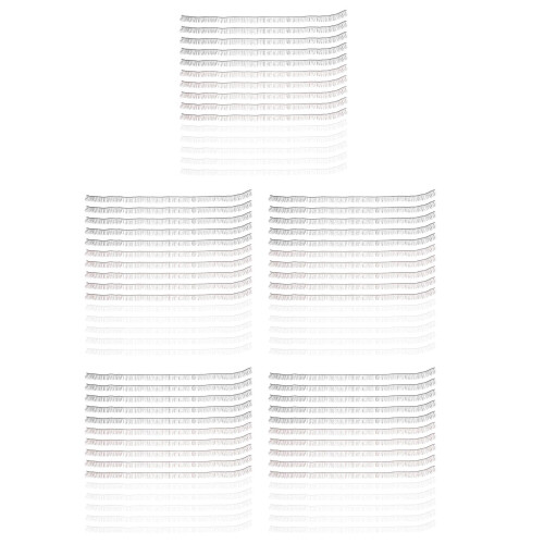 150Pcs Realistic Assorted Color Doll False Eyelashes for DIY Craft Use
