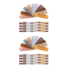 200St Leren Labels Voor Handgemaakt Haak- En Breiprojecten Assortiment