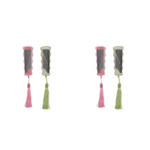 4St Praktische Acryl Guzheng Plectrum Opbergplaat Groen & Licht