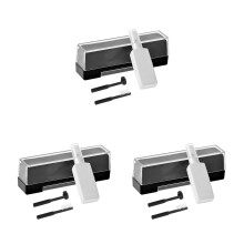 3Sets Platenspeler Poetsset Zwart Met Pad En Reinigingsborstels