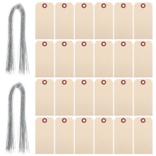 100St Stevige Manila Tags Voor En Verzenden in Beige