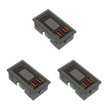 3St Auto Spanningsmeter Grijs Met Batterijtester En USB Aansluiting