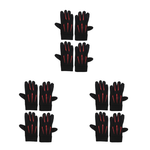 6Paren Duurzame Polyester Motorhandschoenen Voor En Dames