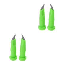 4St Duurzame Trekkingstok Tips Nylon Met Tungstenstaal Voor Buiten