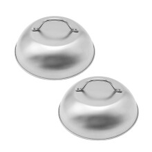 Melting Dome with Handle Stainless Steel 9-inch (Set of 2)