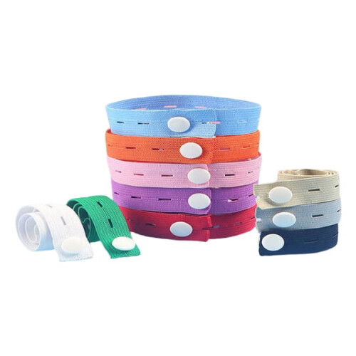 200PCS Random Color Clothes Storage Straps Flexible Binding Rope Accessories