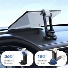 4X para Starlink  Kit de Montagem em Painel de Carro com Base de Sucção Adesiva e Ângulo Ajustável, Fixação Segura