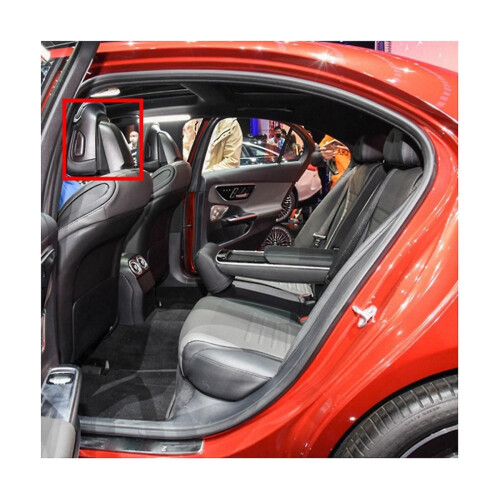 Car Front Headrest Trim Cover Frame Panel Protector For C Class W206 2022+ X254 Glc 2023(carbon) 1