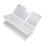 Industrial Tool Storage Organizers 2Tier Systems Clear Plastic Construction Compactly Portable Rectangular Repair Case 1