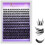 Wispy Lash Clusters8-18mm, 144 τεμάχια, απαλή λεπτή ταινία, DIY μεμονωμένες βλεφαρίδες για 1